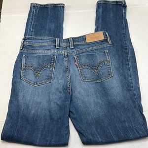 Levi Strauss 628 Men Slim Fit Jeans Five Pockets Belt Loops  Size 30x34